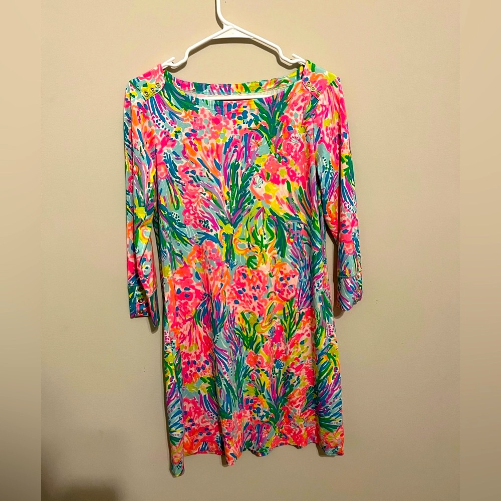 Lilly Pulitzer Multicolor Long Sleeve Dress